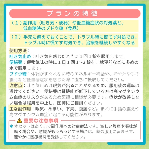 副作用ケアセット