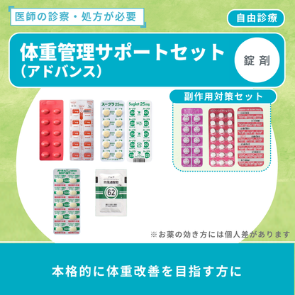 体重管理サポートセット（アドバンス）