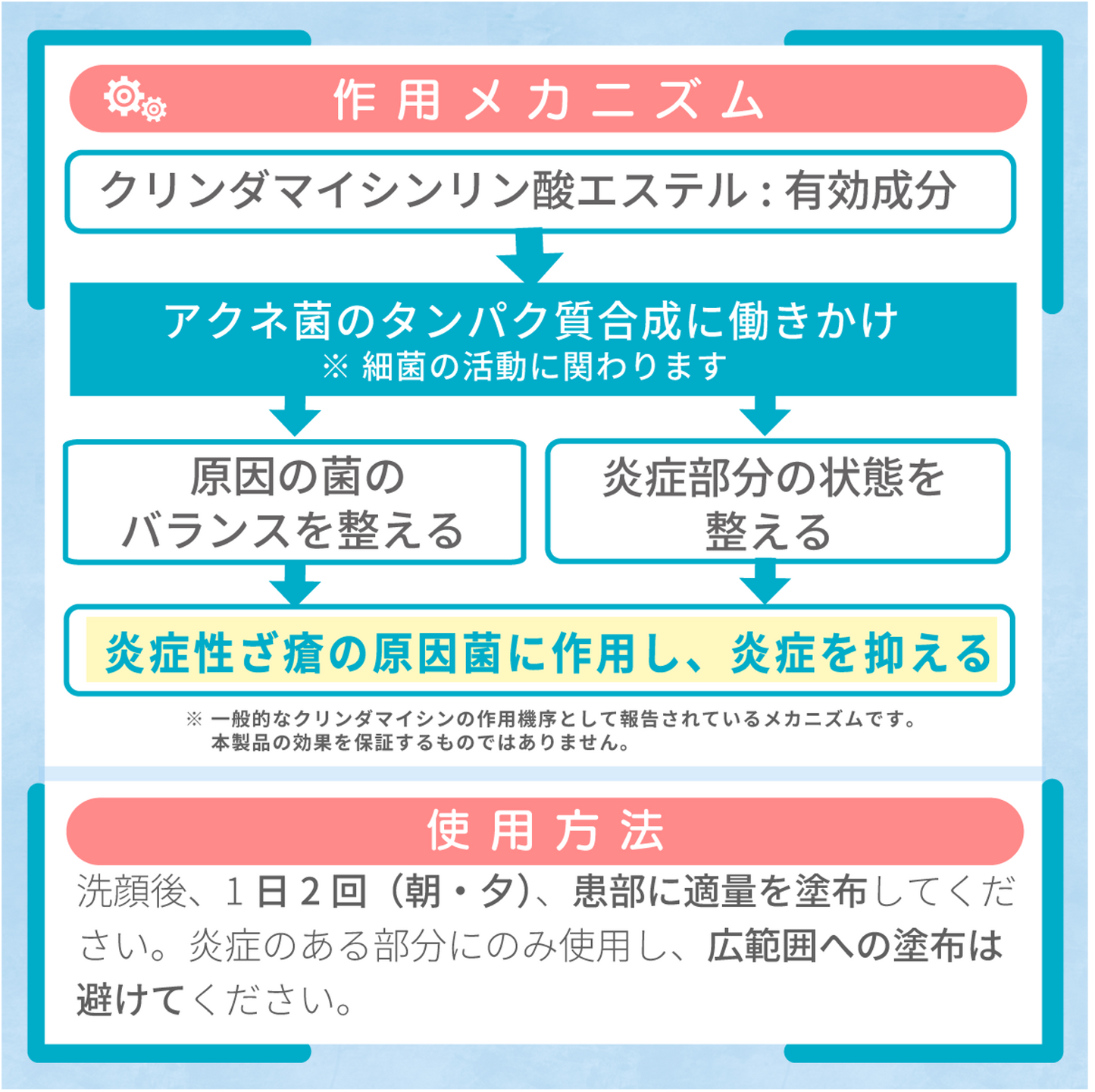 クリンダマイシンリン酸エステルゲル