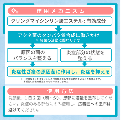クリンダマイシンリン酸エステルゲル