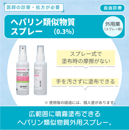 ヘパリン類似物質 （スプレータイプ）